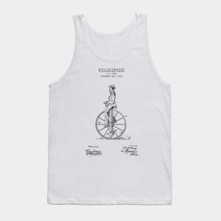 VELOCIPEDE poster Tank Top